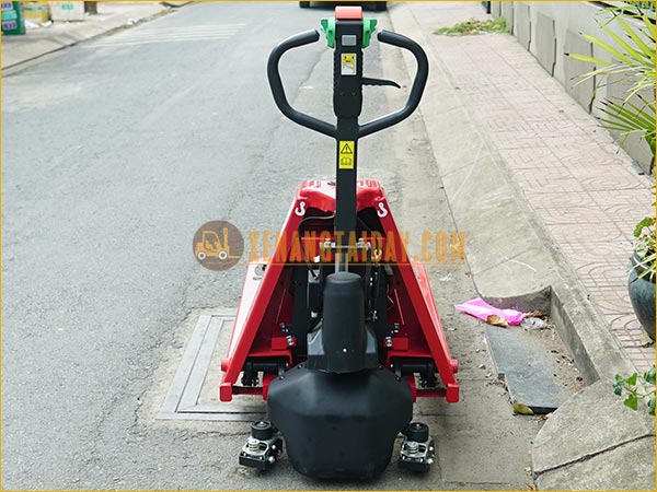 Xe nâng tay điện thấp bán tự động 1.5 tấn NOBLELIFT MỚI 100%